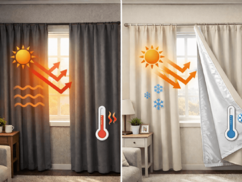 吸熱窗簾與隔熱窗簾差在哪？特色、優缺點完整解析